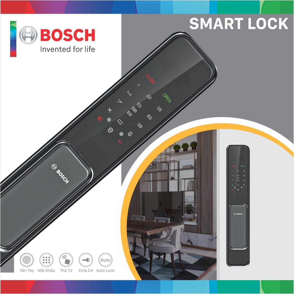 Khóa vân tay Bosch EL600KB